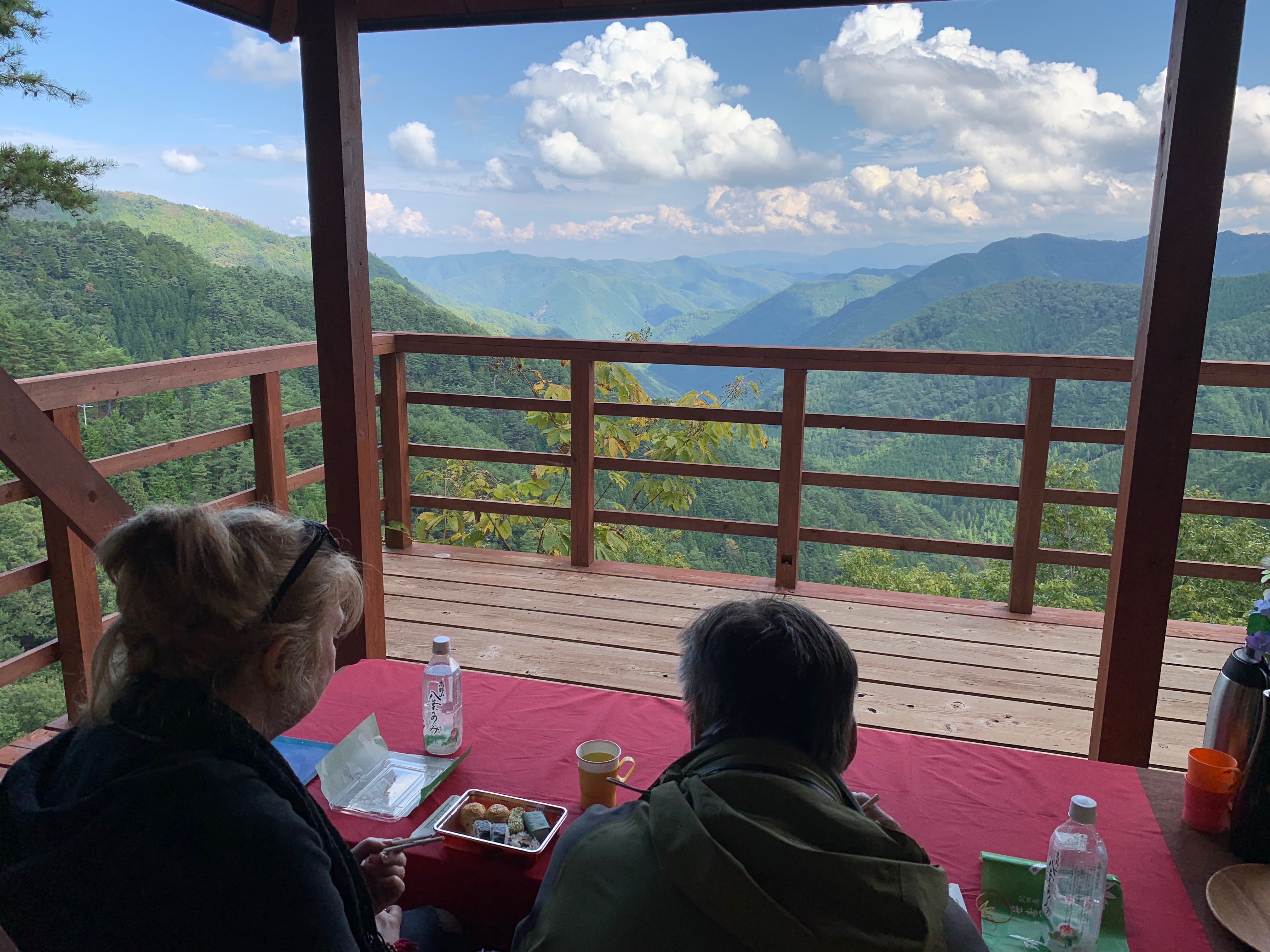 Lunch with superb view! Hiking ancient pilgrimage trail
